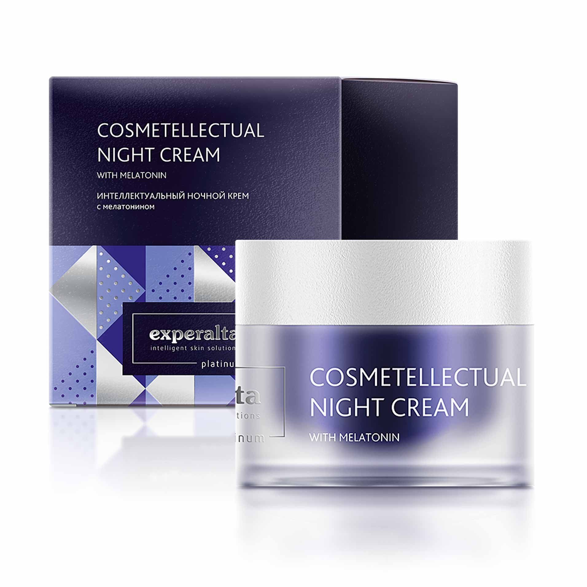 Experalta Platinum - Интеллектуальный ночной крем с мелатонином